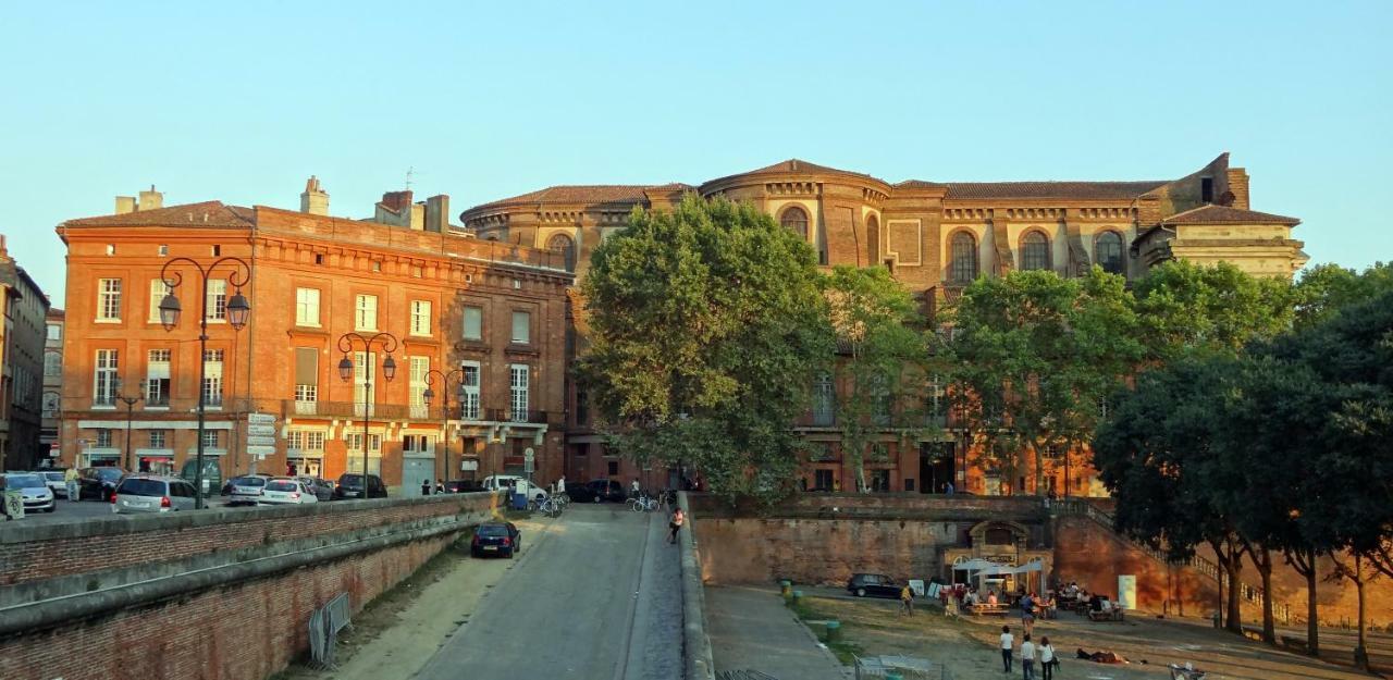 Le Vert D'Eau - Rue Riquet - Terrasse Toulouse Kültér fotó